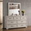 Ensemble de chambre avec lit tapissier Liora-123491260-123491261-123491262