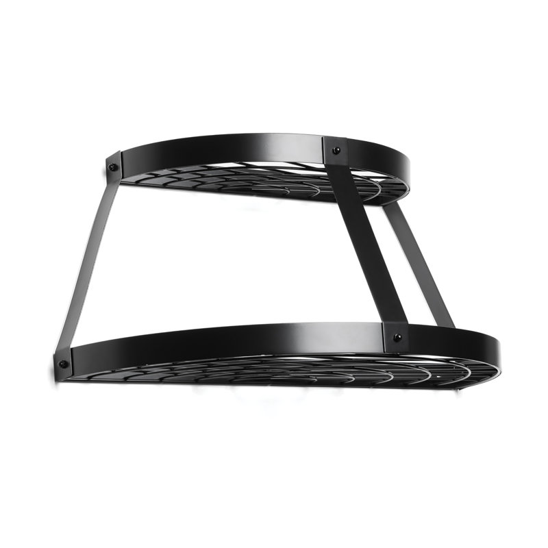 Steel Half-circle Wall Mounted Pot Rack