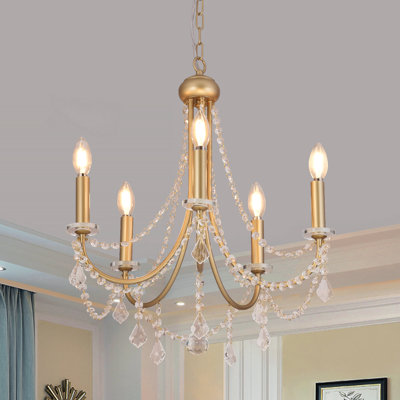 5 - Light Candle Style Chandelier
