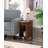Morral Solid Wood End Table and Built-In Outlets-1839068299