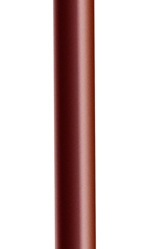 Outdoor Extruded Aluminum 84" Post, Verde Aluminum, 84" H x 3" W x 3" D