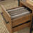 L-Shaped Desk, Brown Finish
