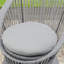 Chaise de patio avec coussin-1307667410