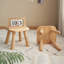 Solid Wood Accent Stool-249254497
