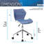 Chaise de bureau à hauteur ajustable Modern