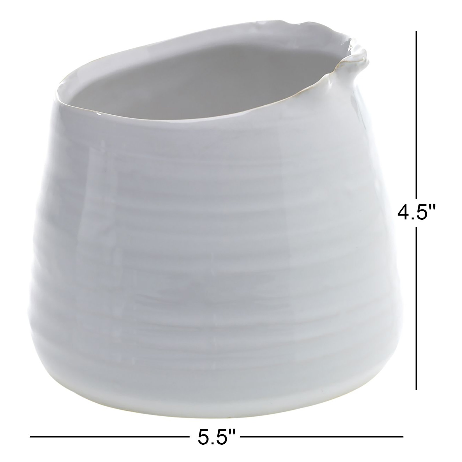 Kimble 6" Ceramic Pot Planter