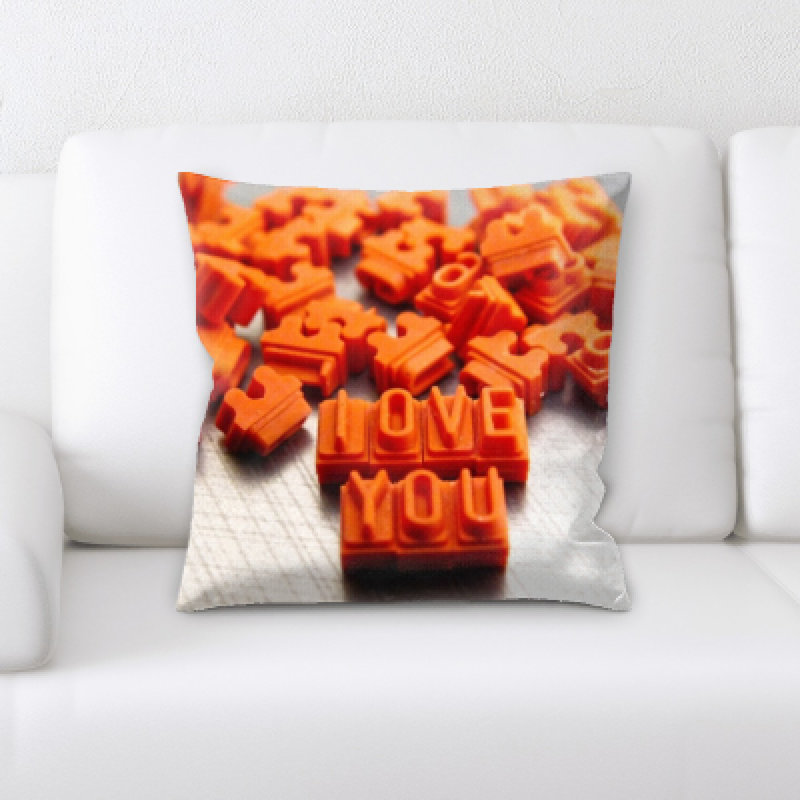 Housse de coussin Boudreaux Love You