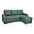 Polyester sarcelle