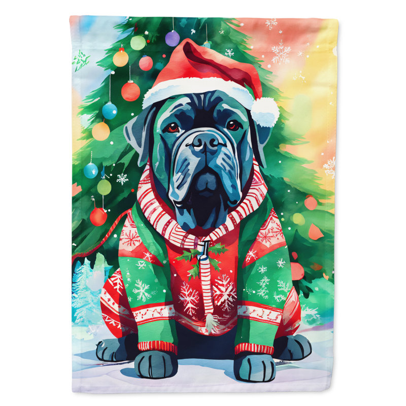 Double Sided Polyester Christmas, 40'' H x 28'' W