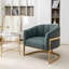 Fauteuil demi-tonneau rembourré l 30 po Romy-1152185446