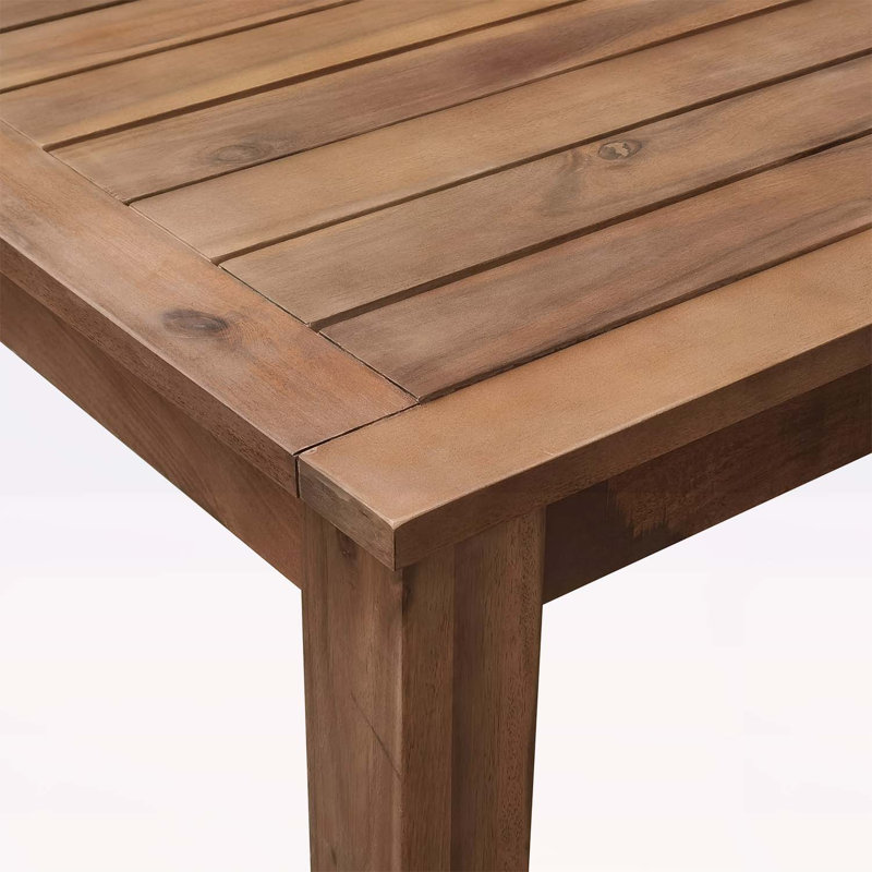 Exquisite Wood Outdoor Dining Set for Various Outdoor Spaces, Burly Wood