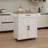 Versatile Rolling Kitchen Island Trolley with Multiple Functional Racks and Adjustable Shelves