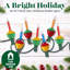 Bulles de Noël de remplacement, 3 ampoules multicolores, décoration de Noël pour arbre de Noël