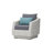 Fionnula 5-Piece Rattan Conversation Set With Sunbrella Cushion Covers-1309138014
