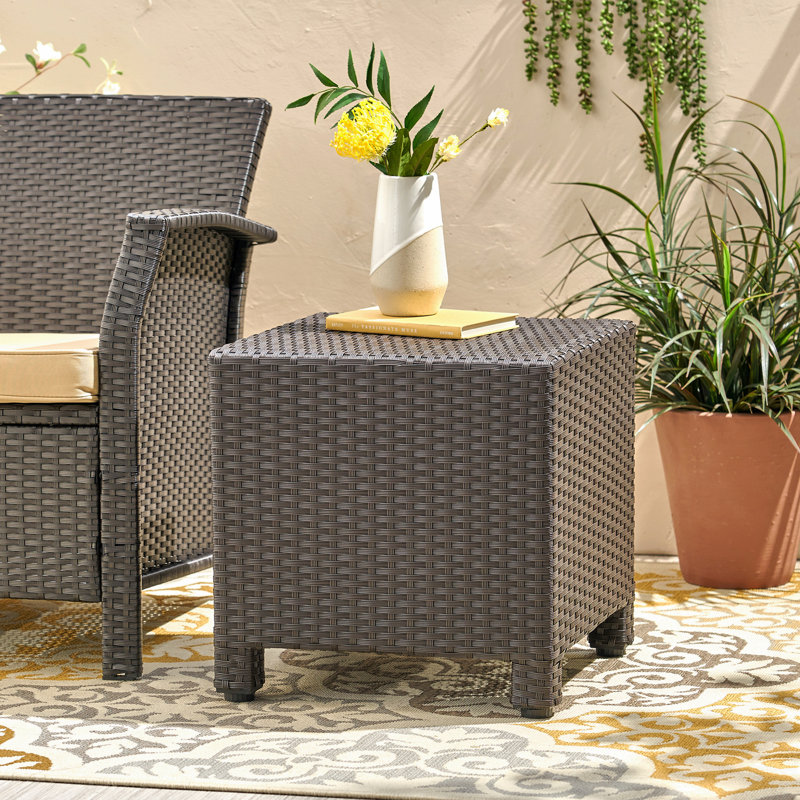 Table d'appoint, Brun
