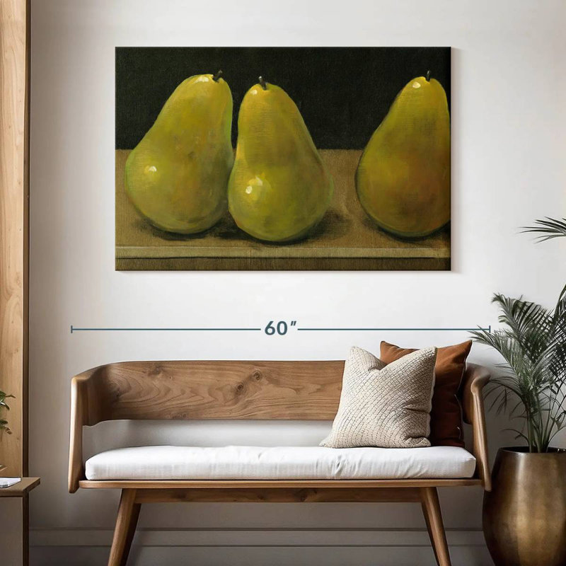 Yarlin Pear Study, 32" H x 48" W