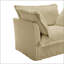 Canapé Koala avec un coussin, une assise confortable et élégante pour les salons modernes.-489625432