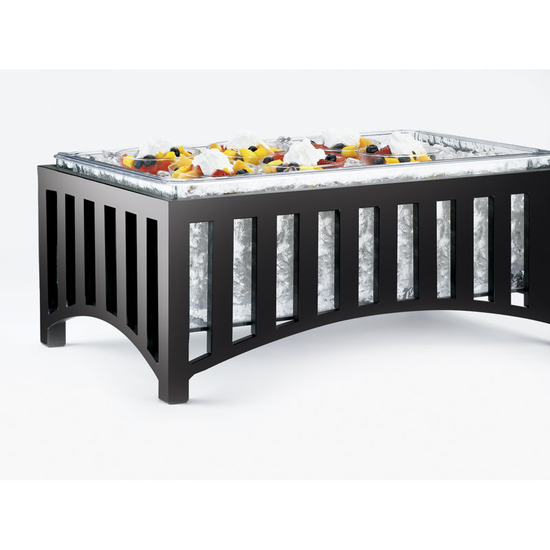Boîtiers de glace Mission avec plateau transparent, 8,5" H x 22" L x 14" D