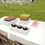 Tables gigognes en acrylique Buffet