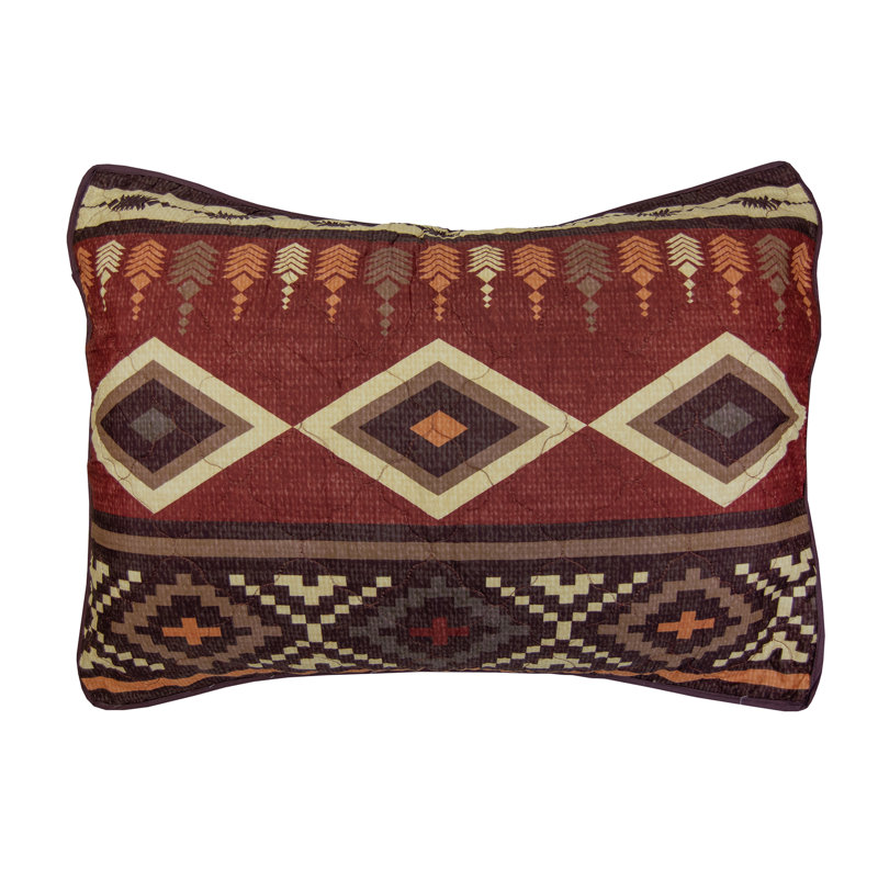 Donna Sharp Western Tapestry 3PC Southwest King Quilt Set, King Quilt + 2 King Shams