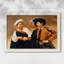 Le diseur de bonne aventure (version Capitoline), v. 1599-Caravage - Toile avec cadre sur mesure-631156802-631156824-631156829