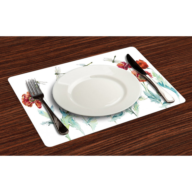 Récapitulatif des insectes 18,5" fleurs
