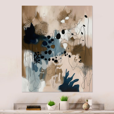 «Blue Reflections II», impression sur métal sans cadre