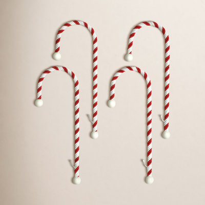 Candy Cane Classic Rope Stocking Holder