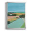 «Bright Colored Countryside II», reproduction encadrée de qualité supérieure - prête à être accrochée-88288212-88288216