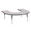 Table d'activité 60 "x 66" en forme de T avec pieds réglables-592723505-592723513-538156477