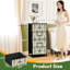 Commode de rangement verticale 4 tiroirs