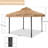 10Ft x 10Ft thatched tiki gazebo