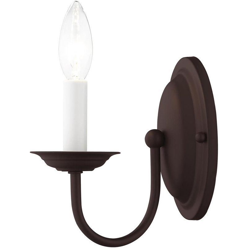 Kath Flush Mounted Sconce, Bronze