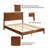 Solid Wood Platform Bed-1465116232-1465116233