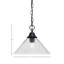 Luminaire suspendu à chaîne avec verre Aeronwen-618636624-618636619-618636614