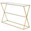 Sabrina 45'' Glass Top Console Table-712477741