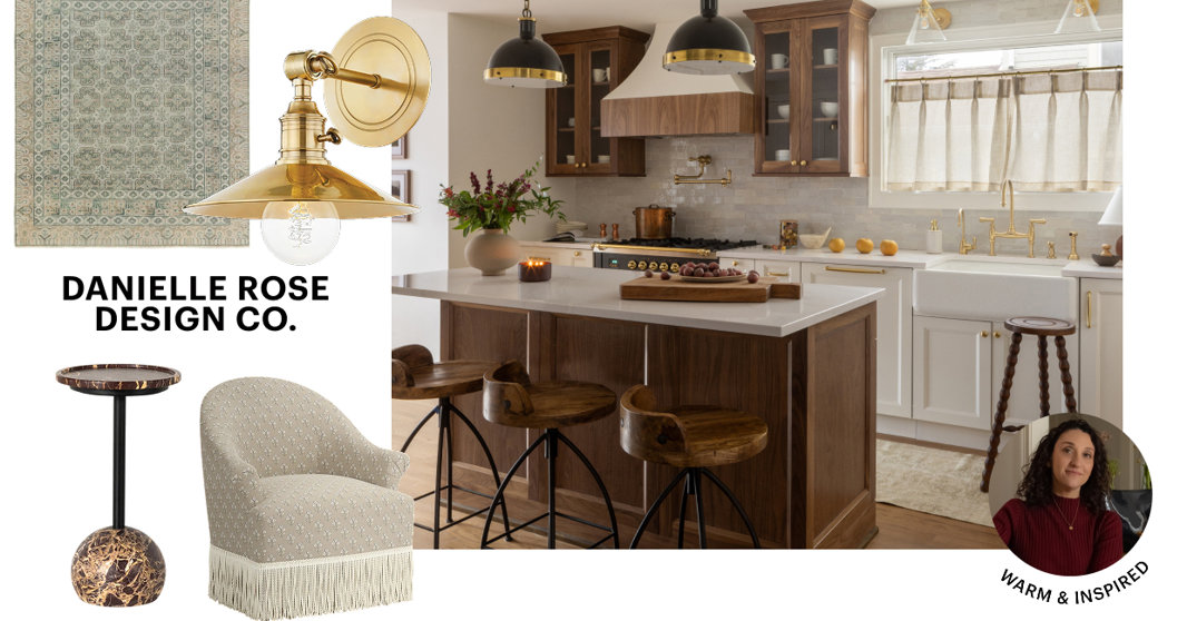 Danielle Rose Design Co. warm and inspired interior design.