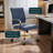 Naudain Leather Office Chair – Modern Executive Swivel Task Chair with Wheels, Adjustable Height & Padded Arms for Desk or Conference Room-58177232