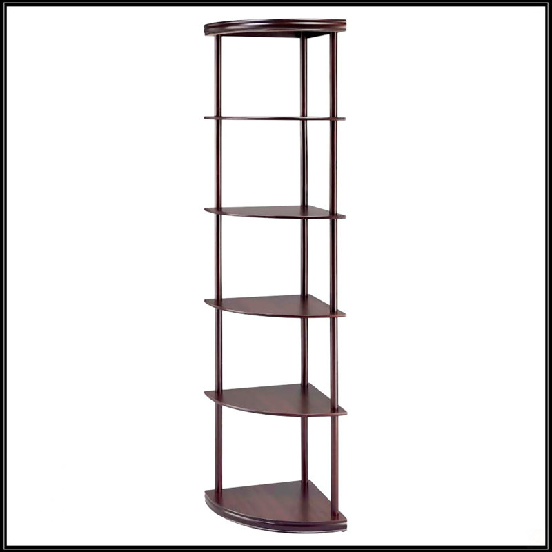 Cappuccino Corner Bookcase