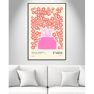 Marché aux fleurs. «Paris Print» par NKTN