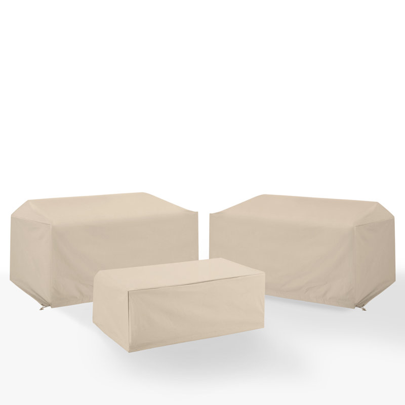 Furniture Covers Outdoor Conversation Set Cover, Tan