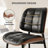 PU Leather Upholstered Dining Chairs With Stitched Detailing And Soft Padding - Perfect Side Chairs For Dining Rooms, Kitchens, And Living Rooms.-1779299458-1779299459