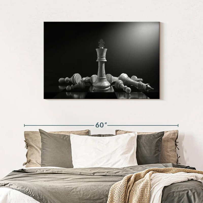 Senne King Of Chess, 30" H x 45" W