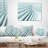 Fractal Architecture 3D Waves - Abstract Printed Throw Pillow