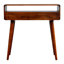 Console Mid-Century moderne incurvée avec pieds robustes-1504391753