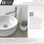 Lavabo vasque rond rond 16 po STYLISH Opulence-73819457