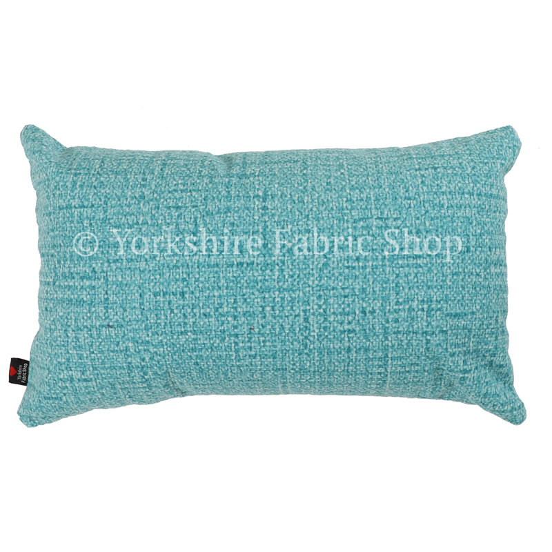 Tapini Rectangular Cushion, Teal, 30cm x 50cm