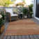 Machine Washable Indoor/Outdoor Christain ACN1266 Copper Rug