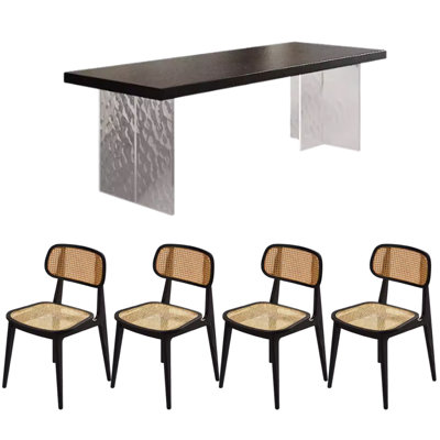 Ensemble de salle à manger rectangulaire