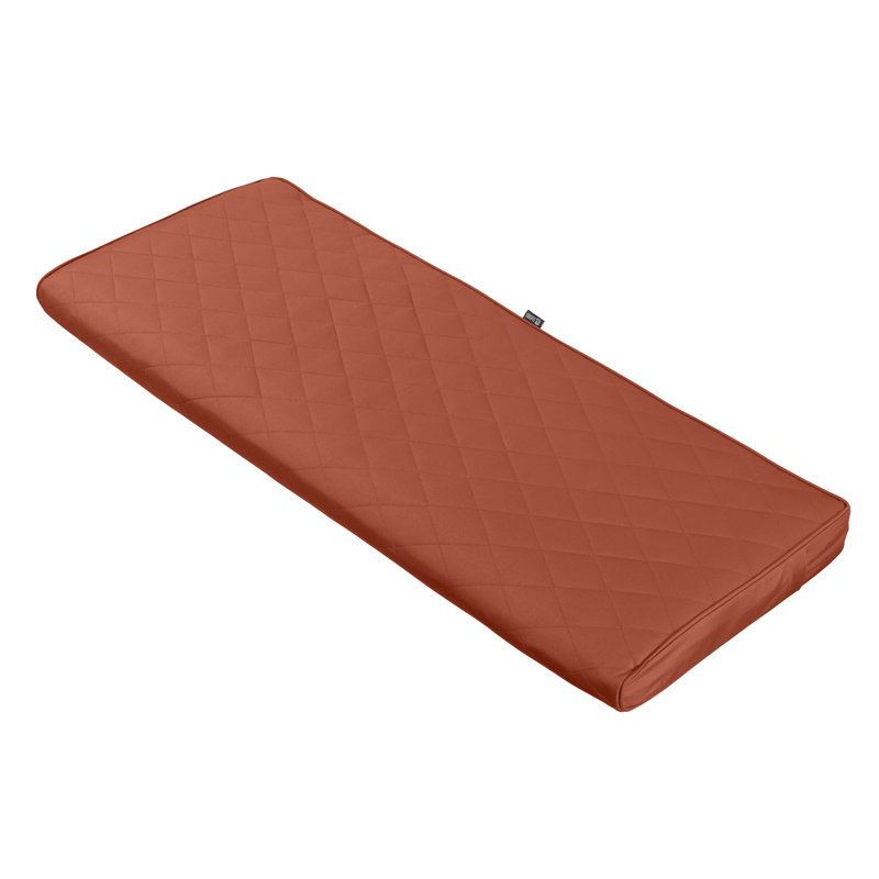 Ayvion Outdoor 3'' Bench Seat Cushion, Spice, 3" H x 48" W x 18" D